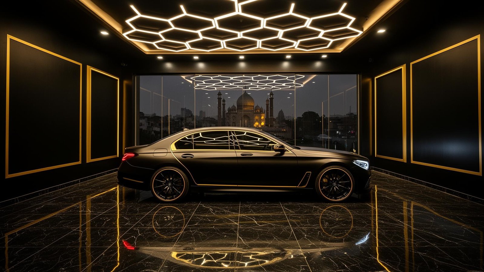 Design District 042 luxury auto studio in Lahore